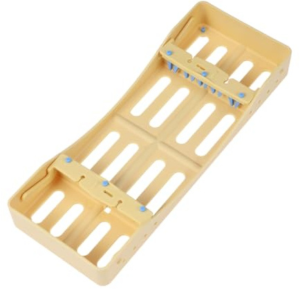 ABS Sterilisationsbox Faltbar für 5 Instrumente, Gelbe