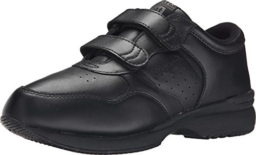 Propét Men's Life Walker Strap Sneaker Black 15 XX-Wide 5E