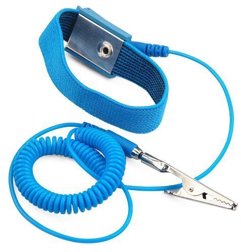 Accessotech Anti-Static Electricity Grounding Wristband Wrist Strap Band ESD Discharge PC