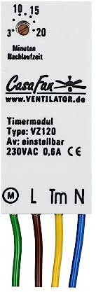 CasaFan Nachlaufrelais VZ 120 - Timer - Zeitschaltuhr