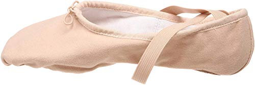 Bloch Dance Damen Pumps, Canvas, Geteilte Sohle, Ballettschuh, Rose, 39 EU