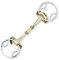 Stübben Gebiss 2260 Golden Wings Trense 4 in 1 doppelt gebrochen - 13,5 cm - 14 mm - Sweet Copper