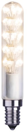 Best Season 359-11 Decoline Ersatzglühbirne LED, E14, 2100 K, klar, stabform, 230V