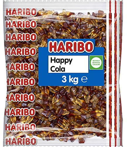 Haribo Cola Bottles 3kg Bulk Bag