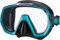 Tusa Freedom Elite - Tauchmaske schnorchelmaske Erwachsene - Schwarz Ocean Green