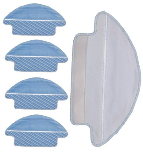 REYEE Paquete de 5 Trapo de Limpieza Accesorios de Repuesto para Cecotec Conga 3090 Robot Aspiradora