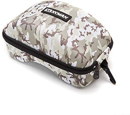 XCMAN Robuste Skibrillenhülle aus EVA, passend für alle Formen und Größen (DESERT CAMO)