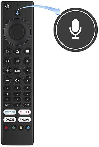 ALD187R-1 Ersatz Fernbedienung - VINABTY Neu ALD187R 1 ErsatzFernbedienung passt für homeX UA43FT5505 TV für GRUNDIG TV 43/55/65VOE71 TV Edition Fernseher Remote Controller