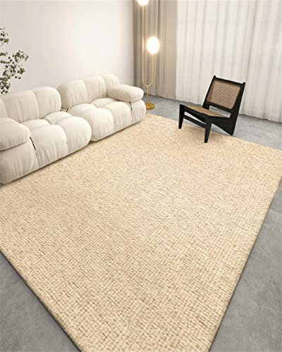 DJHWWD Kinder Teppich Bettumrandung Teppich Wohnzimmerteppich Schlichtes Schlafzimmer Zuhause Crystal Velvet Apricot Kinderteppich Jungen 180X200cm