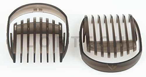 Lot de 2 GUIDE DE COUPE 0,5-4,5MM POUR TONDEUSE À CHEVEUX BABYLISS E769E