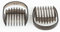 Lot de 2 GUIDE DE COUPE 0,5-4,5MM POUR TONDEUSE À CHEVEUX BABYLISS E769E