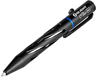 OLIGHT OPEN Mini Kugelschreiber Schwarze Tinte, Perfekt für das Büro, das Home Office oder die Schule (Schwarz)