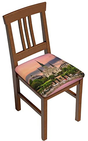 BONDIJ Jackson Quadratische Couch-Kissenbezüge, abnehmbarer Stretch-Schonbezug, weicher, quadratischer, waschbarer Stuhlschutz für Sofa, Stühle (2er-Set, 4er-Set)