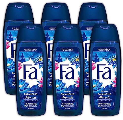 6 er Pack Fa Duschgel- Balancing Moments Shower Gel 6 x 250 ml