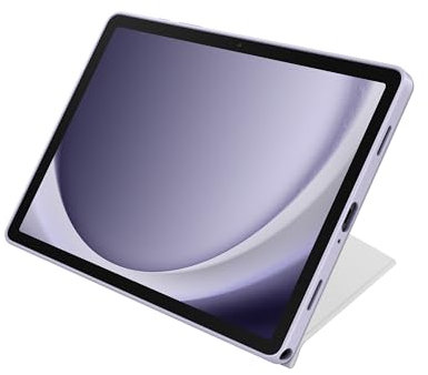 Samsung Book Cover EF-BX210 für das Galaxy Tab A9, Tablet Cover, Tablet-Hülle, schlankes, leichtes Design, stilvoller Schutz, zwei praktische Aufstellmöglichkeiten, White