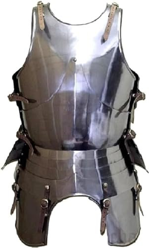 ANTIQUEMEDIEVAL Mittelalterliche italienische Brustpanzer aus dem 15. Jahrhundert, Silber
