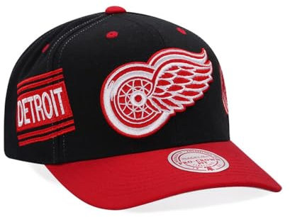 Mitchell & Ness Detroit Red Wings Vintage Logo Pro Crown Fit Snapback Cap