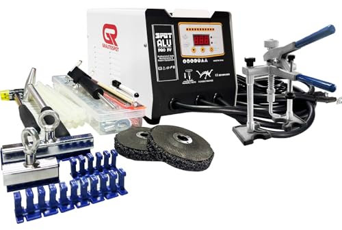 GRAUTOSPOT F6100 Aluminum Body Dent Spot Welder,120,000uf 3KW Dent Puller Dent Puller Spot Welder Welding Thickness Spot Welder Dent Spot Welder Continuous Welding Stud Welding Automotive Repair Shop