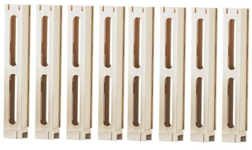 BESTonZON 8stücke Domino Clips Für Domino-Zug Praktische Spielzeug-zubehör Für Junge Mädchen Robuste Konstruktion Für Kreatives Spielen Und Organisation