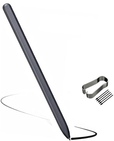 Penna Stilo di ricambio per Samsung Galaxy Book Pro 360 e Book2 Pro 360 e Book3 Pro 360,S Pen con Punte/Pennini, Senza Bluetooth,Nero Mistico