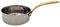HOCHSTE Stainless Steel Copper Mini Saucepan - Hammered Design, Brass Handle, Ideal Serveware for Home, Restaurant & Hotel - 6 Inch Diameter Silver 11 cm