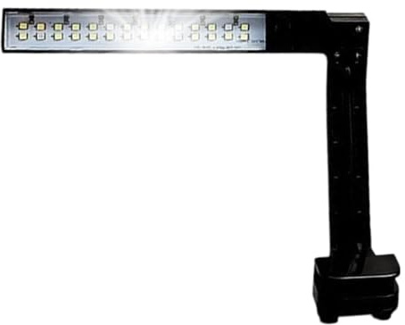 Hogvinnatil LED Aquarium Licht, Aquarium für Aquarium, Aquarium Beleuchtung für Süßwasser Tank Einstellbar Aquarium Fischtank Beleuchtung Rot Blau Weiß