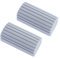 Damp Duster, 2 spugne antistatiche per polvere, spugne da cucina, magiche per cancellare lo sporco, spugna riutilizzabile (grigio)