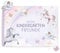 mintkind® Freundebuch Kindergarten – Freundschaftsbuch Einhorn mit 80 Seiten zum Ausfüllen – Für Mädchen – Meine Kindergartenfreunde Buch