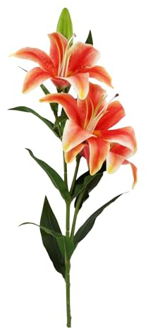 Lucky Reptile Scape it Easy - Lilie orange ca. 55 cm - Dekopflanze für Terrarien