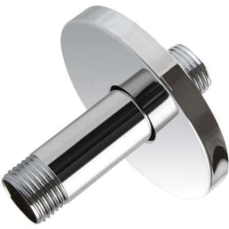 Yardenfun Stainless Steel Ceiling Shower Arm Shower Pole Extension Pipe Wall Mount