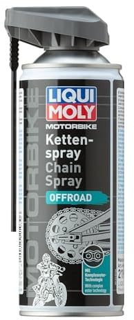 Liqui Moly Motorbike Kettenspray Offroad | 400ml | Motorrad Haftschmierstoff ohne Kupfer | Art.-Nr. 21930
