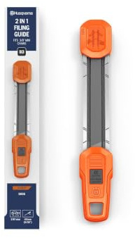 Husqvarna 2-in-1 Feilkit 93 - 3/8 mini - 4,0mm | Von Motorsägenketten Farbcodiert, 30°-Winkelmarkierung