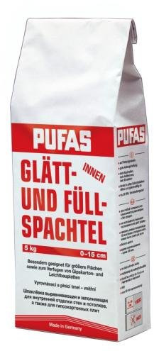 Pufas Glätt- und Füllspachtel 5,000 KG