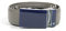 Mission Belt Leder Gürtel RATCHET BELT, Kid 's Kollektion Gr. Small, Blue Buckle & Gray Leather