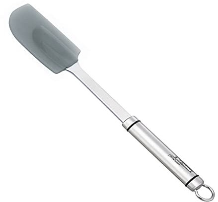 SPATOLA IN SILICONE CON MANICO ACCIAIO TESCOMA
