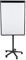 Bi-Office Classic - Mobile Flipchart mit Maya Aluminiumrahmen, Schwarz, 70x100 cm