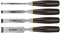 Topex 09A310 - Pack de 4 formones (6, 12, 18, 24 mm)