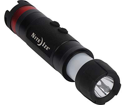 Nite Ize Linterna 3 en 1 Mini LED Flashlight, Negro, talla única