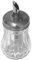 Sugar Shaker Glass Plastic Diameter 7 x 14.5 cm Catering