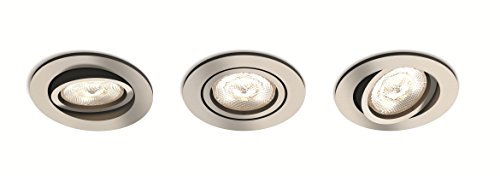 Philips myLiving LED Shellbark Einbauspot, 4,5W, Aluminium