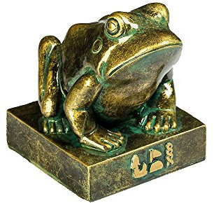 Kek-Statue - Statue der ägyptischen Frosch-Göttin Heket - Ikonische Frosch-Statue - Kekistan