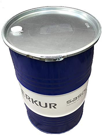 200 Liter Metallfass mit Deckel Stahlfass Ölfass Feuertonne Behälter Tonne Blechfass Stehtisch