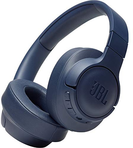 JBL Tune 700 BT Over-Ear Kopfhörer - Blau – Kabellose Bluetooth Ohrhörer mit 27 Stunden Akkulaufzeit – Musik Streaming und telefonieren unterwegs