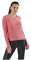 ONLY Damen Basic Strickpullover | Einfarbiger Knitted Stretch Sweater | Langarm Rundhals Shirt ONLGEENA, Farben:Rosa, Größe:L