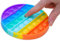 Toyland® Push Bubble Pop Bubble 'Pop It' Sensory Fidget Toy - Beaucoup de Choix (Arc-en-Ciel Rond)