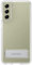 Samsung Clear Standing Cover Custodia Trasparente con cavalletto posizionabile per Galaxy S21 FE 5G