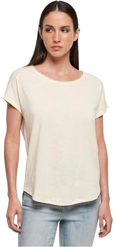 Build your Brand Ladies Long Slub Tee, kurzarmiges Frauen T-Shirt aus Baumwolle in vielen Farben erhältlich, Größen XS-5XL
