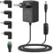 Fuente de alimentación 12V 2A, adaptadores de Enchufe Europeos de 100-240v a DC 12 voltios, Compatible con la cámara CCTV 5050 3528 LED Strips, con Enchufe DC 5.5 x 2.1 mm.