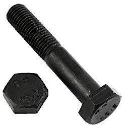 2 Stk Sechskantschraube DIN 960 M14x1,5x110 Feingewinde mit Schaft - Stahl