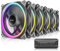 Antec RGB Fans 120mm x 30mm, 5V-3PIN Addressable RGB Fans, 30mm Thickness PC Fan, RGB PC Fans with ARGB Controller, Case Fans 120mm 5 Packs, 120mm Fans, Neo Prizm Series